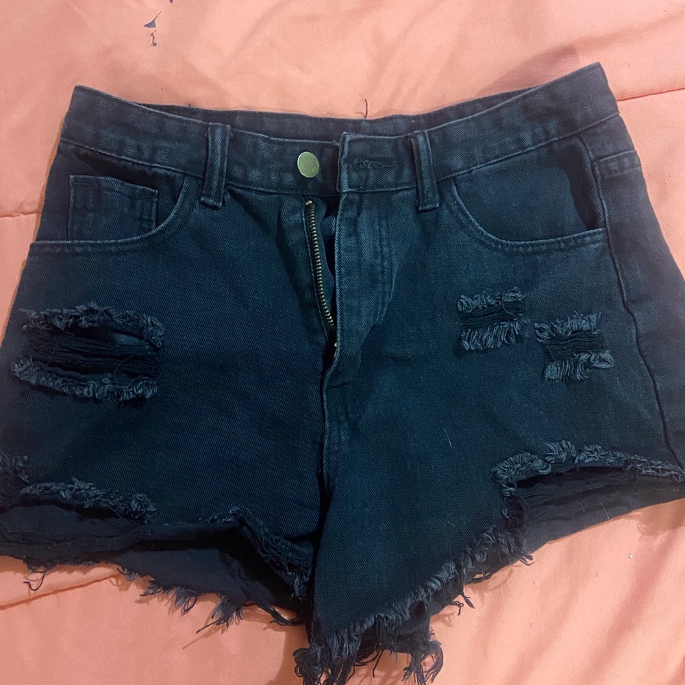 Black shorts